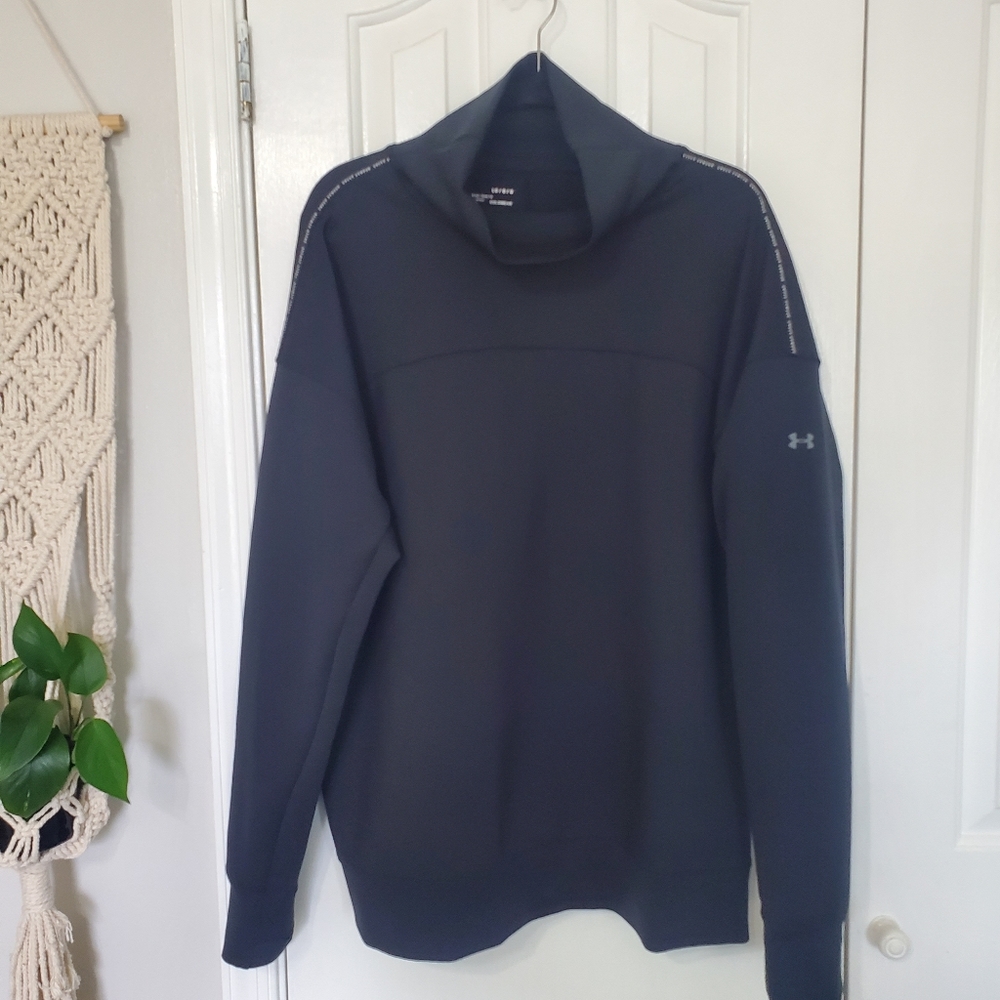 Women's Under Armour Funnel Neck Sweatshirt - Size large